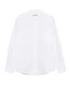 Our Legacy Cotton Shirt Featuring Chest Pocket And Long Sleeves In White