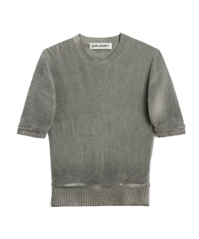 Our Legacy Short Sleeve T-shirt In Gray
