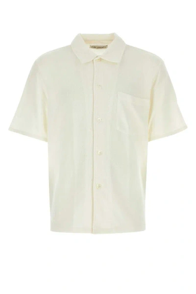 OUR LEGACY OUR LEGACY SHORT SLEEVED BUTTONED SHIRT