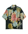 Our Legacy Box Shirt Short Sleeve Solar Power Print In Multicolor