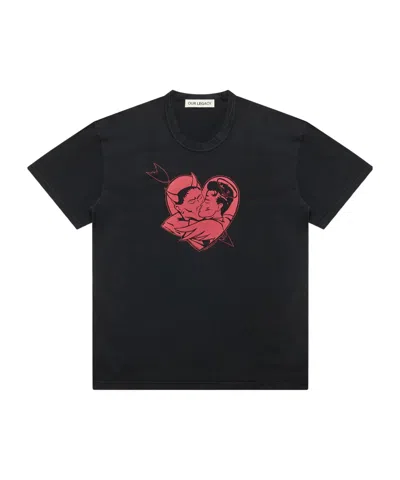 OUR LEGACY OUR LEGACY LOVE STORY PRINTED LOOSE T-SHIRT