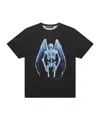 Our Legacy Mens Fallen Angel Print Graphic-print Cotton T-shirt In Black