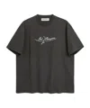 Our Legacy Gray Box T-shirt In Black