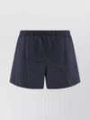 Our Legacy Short Swim Trunks With Two Zipped Pockets In Blue