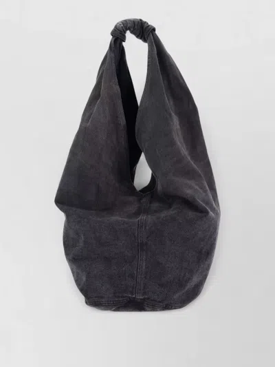 Our Legacy Shoulder Bag Featuring Distinctive Knotted Handle