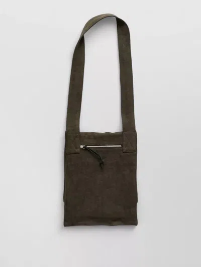 Our Legacy Shoulder Bag Slack Design Adjustable Strap In Brown