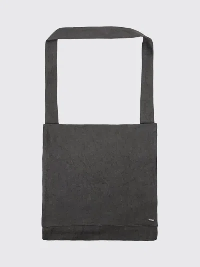Our Legacy Shoulder Bag Woman Color Olive In Gray