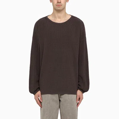 Our Legacy Popover Ribbed Knit Sweater