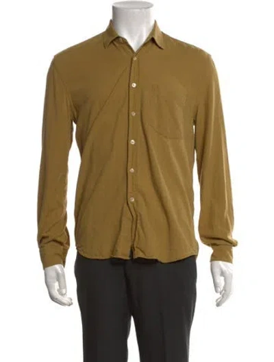 Pre-owned Our Legacy Silk Long Sleeve Shirt In Neutral