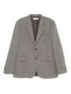 Our Legacy Single-breasted Wool Blazer In Gray