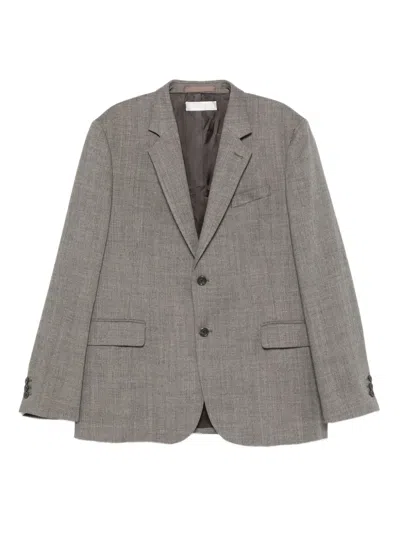 Our Legacy Single-breasted Wool Blazer In Gray