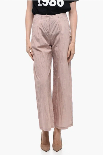 OUR LEGACY SINGLE-PLEATED SERENE COTTON BLEND PANTS