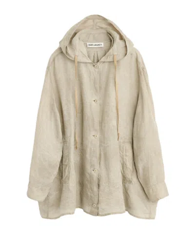 Our Legacy Single-breasted Shirt In Neutral