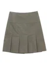 Our Legacy "girdle" Skirt In Green