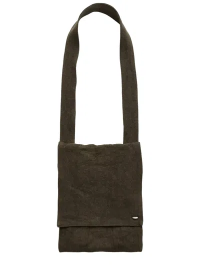 Our Legacy Shoulder Bag Slack Design Adjustable Strap In Brown