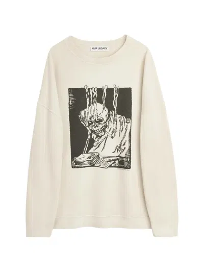 Our Legacy Slack Sweatshirt In Neutral