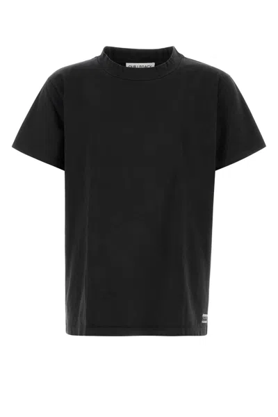 Our Legacy Slate Cotton Bliss T-shirt In Washedblackbandjersey