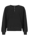 Our Legacy Slate Cotton Sweatshirt In Black