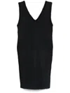 Our Legacy Sleek Mini Dress In Black