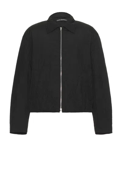 Our Legacy Long-sleeved Casual Jacket In Black
