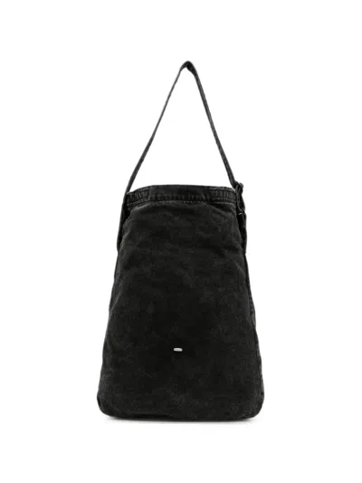 Our Legacy Sling Canvas Messenger Bag In Purple