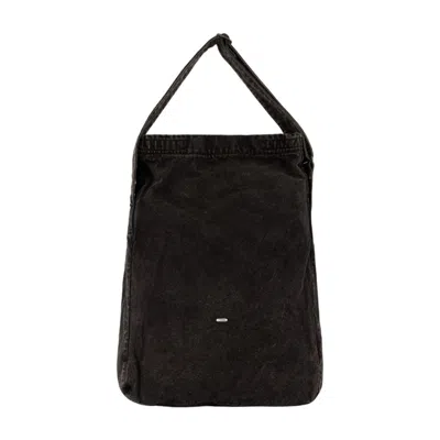 Our Legacy Canvas Shoulder Bag In Black