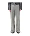 Our Legacy Slit Casual Pants In Gray