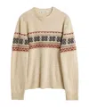 Our Legacy Snow Fairisle-motif Jumper In Nude
