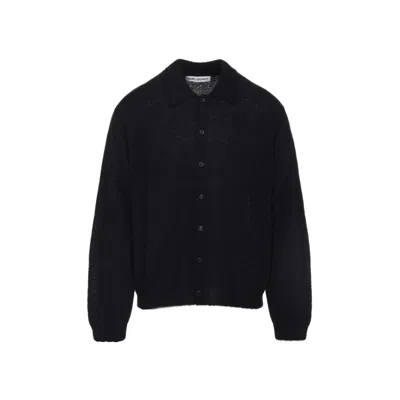 Our Legacy Soft Alpaca Blend T-shirt In Black