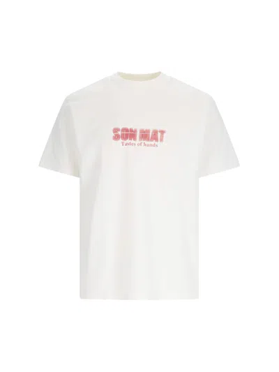 Our Legacy Son-mat Print T-shirt In White