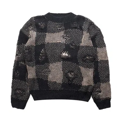 Pre-owned Our Legacy Sonar Roundneck Sweater 'black' | Men's Size 54