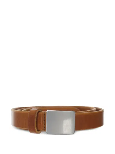 Our Legacy Speed Belt In Brown