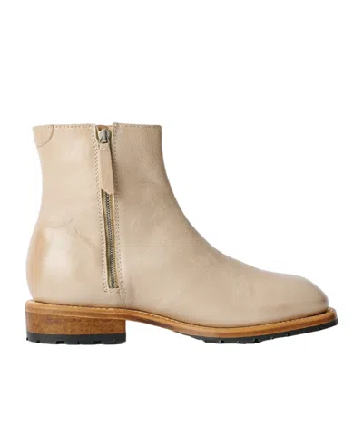 Our Legacy Square Toe Boots In Nude