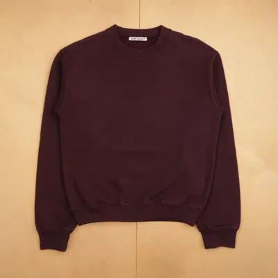 Pre-owned Our Legacy Ss23 Og Inverted Sweatshirt Maroon Limited In Red
