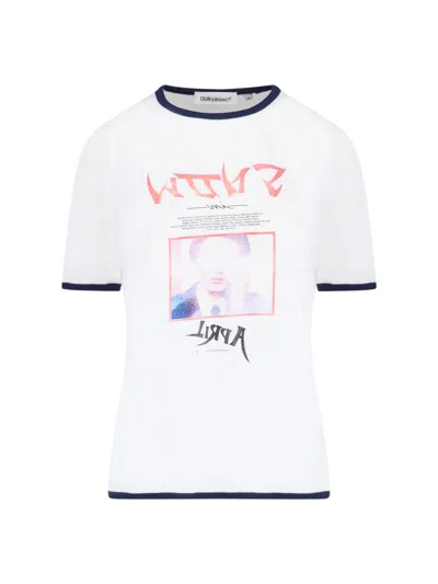 Our Legacy 'stampa Snow Shigatsu' T-shirt In White