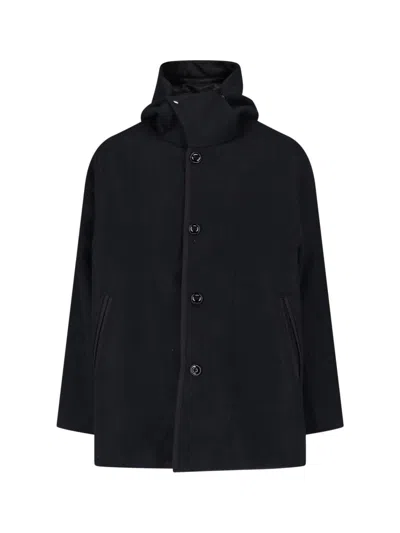 Our Legacy Stamped Wool Jacket In Black