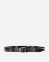 Our Legacy Star Fall Belt In Black