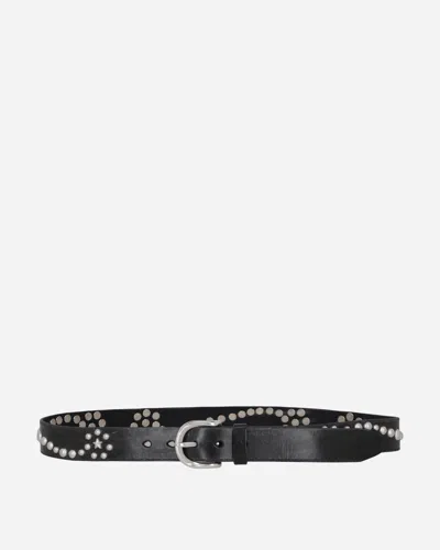 Our Legacy Star Fall Belt In Black