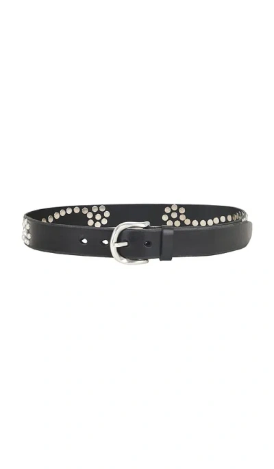 Our Legacy Star Fall Belt In Black