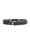 Our Legacy Star Fall Belt In Black Bridle