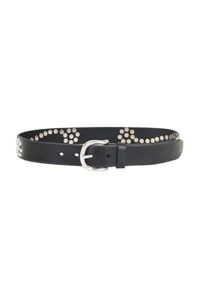 Our Legacy Star Fall Belt In Black Bridle
