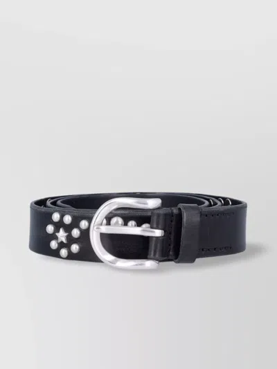 OUR LEGACY STAR STUDDED FALL BELT