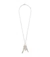 Our Legacy Sterling Silver Knit Necklace In Neutral