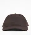 Our Legacy Stitched Ballcap Baseball Cap In Brown