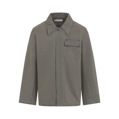 OUR LEGACY STRAIGHT-CUT CASUAL JACKET WITH POINTED COLLAR