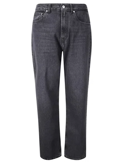 Our Legacy Straight Five-pocket Cotton Jeans In Black