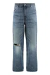 Our Legacy Vast Cut High-rise Wide-leg Jeans In Blue