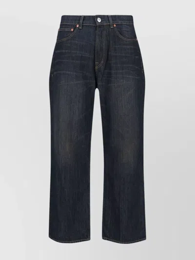 OUR LEGACY STRAIGHT LEG FIVE-POCKET TROUSERS WITH BELT LOOPS