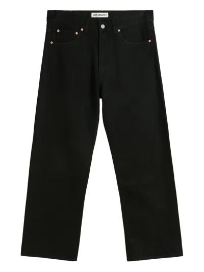 Our Legacy Straight-leg Jeans In Black
