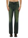 Our Legacy 70s Cut Straight Leg Jeans In Green